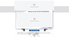 Desktop Screenshot of antisplash.com